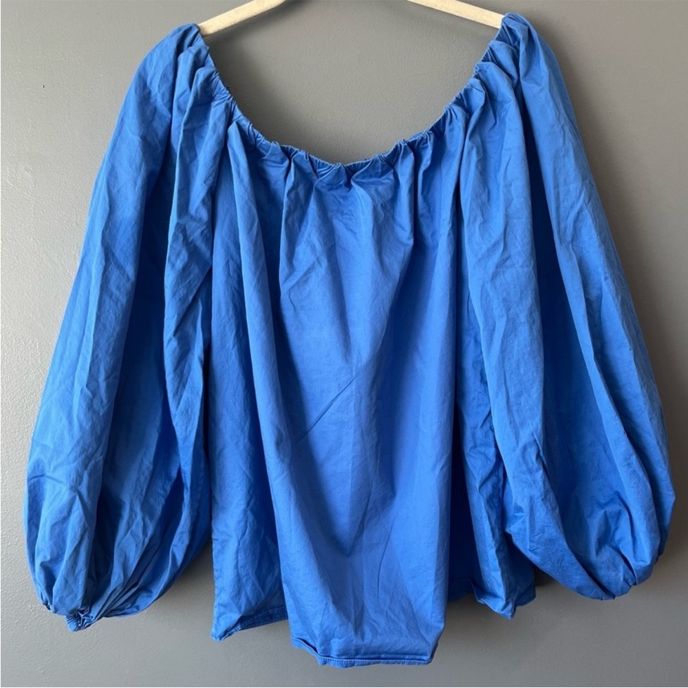 Alexis Gio Top in Azure Blue - Picture 5 of 8
